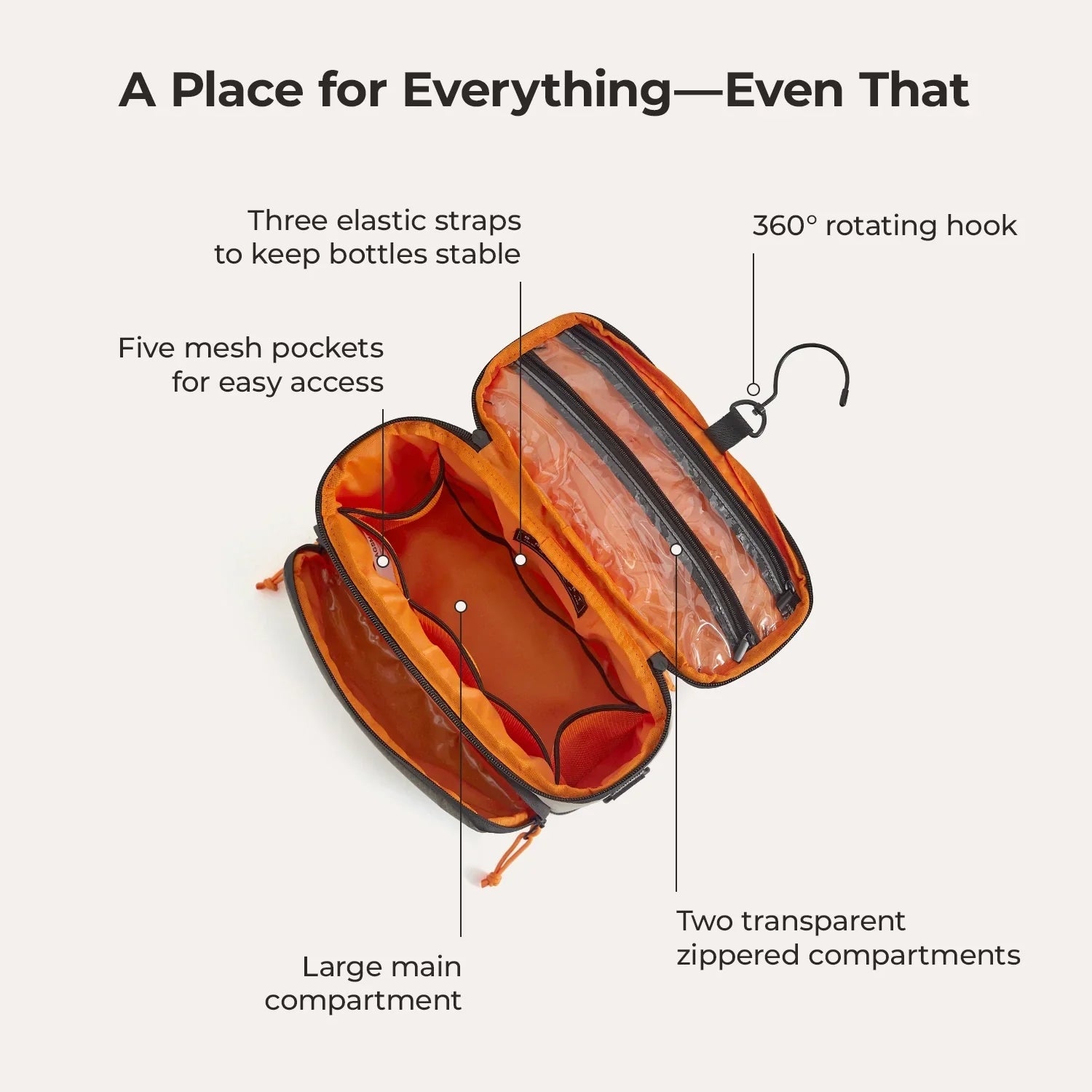 Blast 4.5L Hanging Toiletry Bag